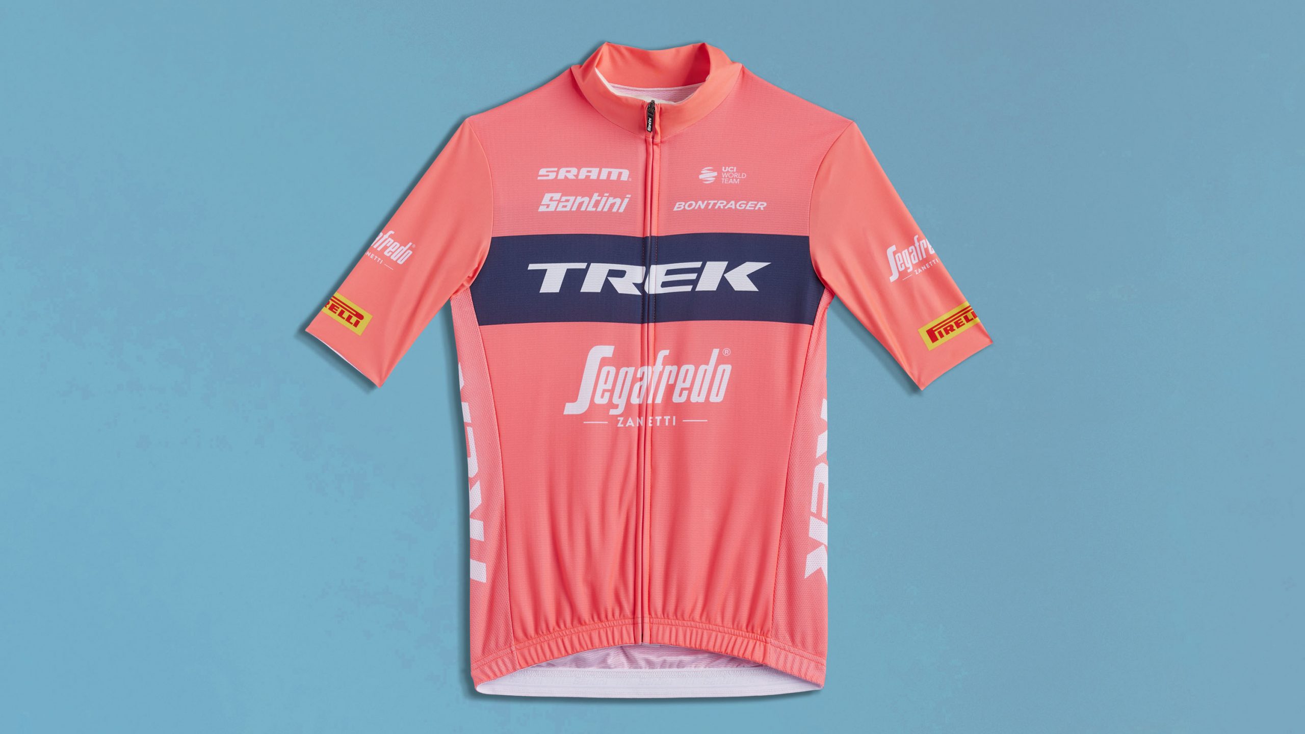 CAMISA CASUAL/POLO MASCULINA SANTINI TREK-SEGAFREDO - La Santa Bike