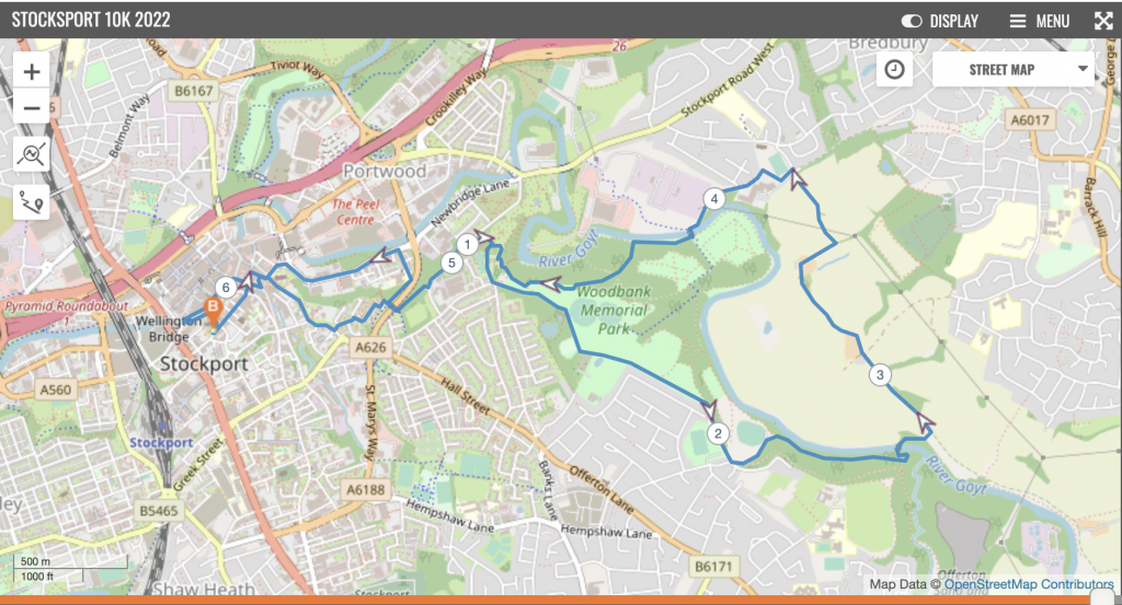 The route for the 2022 edition of Stockport’s 10K running race has been unveiled. The race, which also features one-mile and 5K events, forms a key part of the StockSport Festival which is set to take over the town this summer.