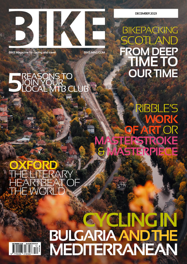 BIKE Magazine December 2023 Cover